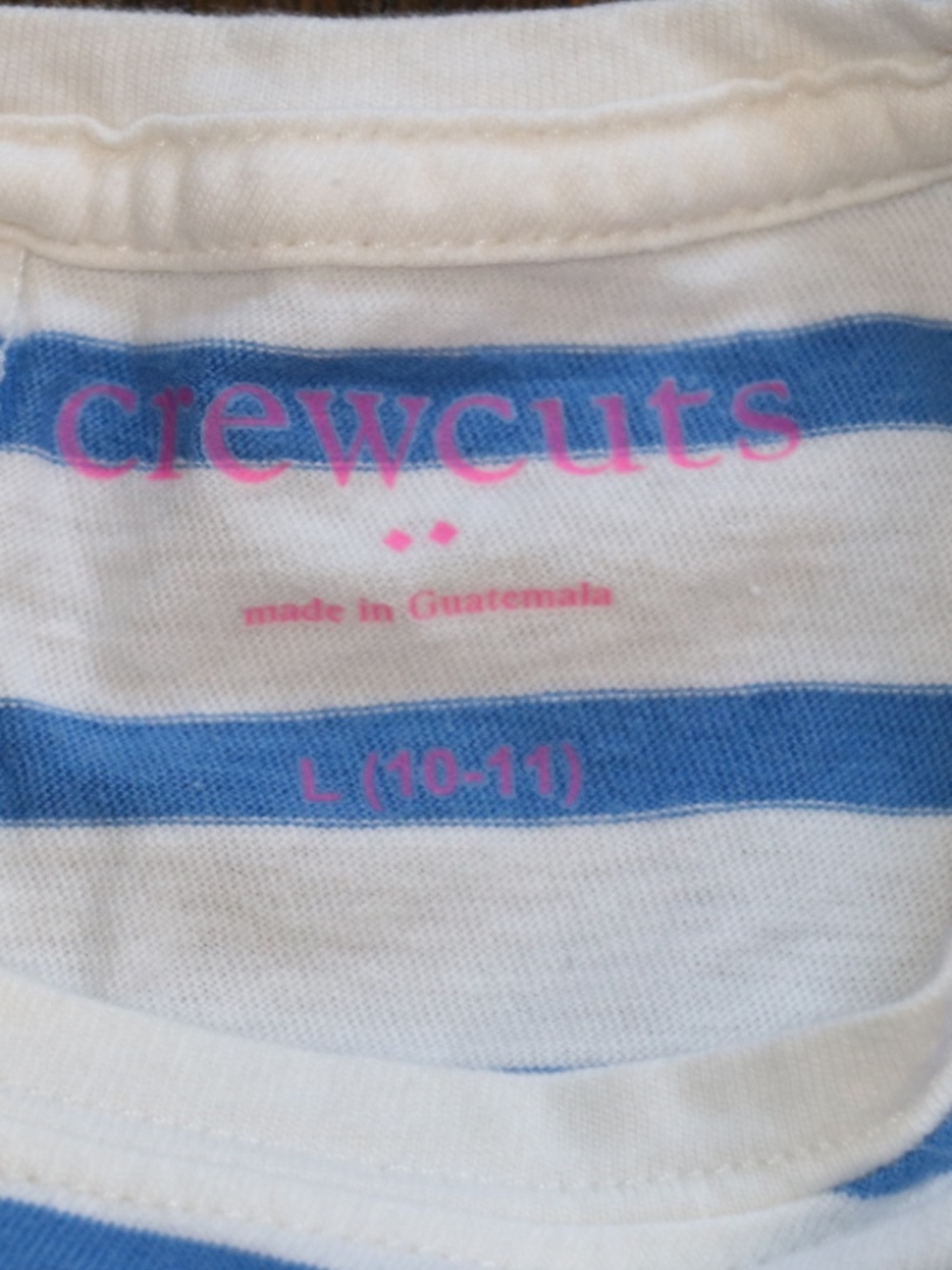Girls Summer 4 pack T Shirts Size 10/11 & 10/12 CrewCuts/Cat & Jack - Picture 5 of 13